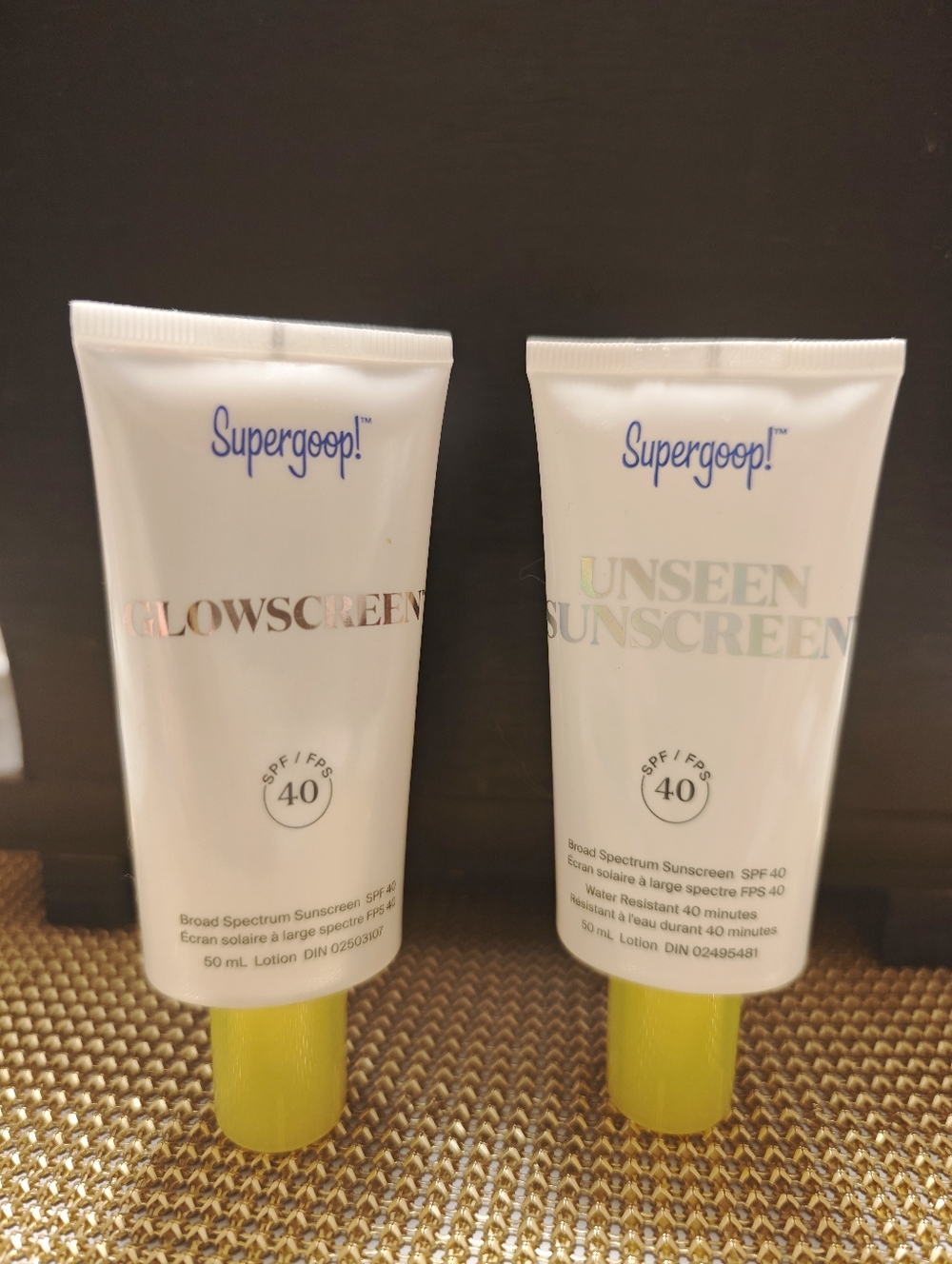 Supergoop! SET Glowscreen & Unseen Sunscreen